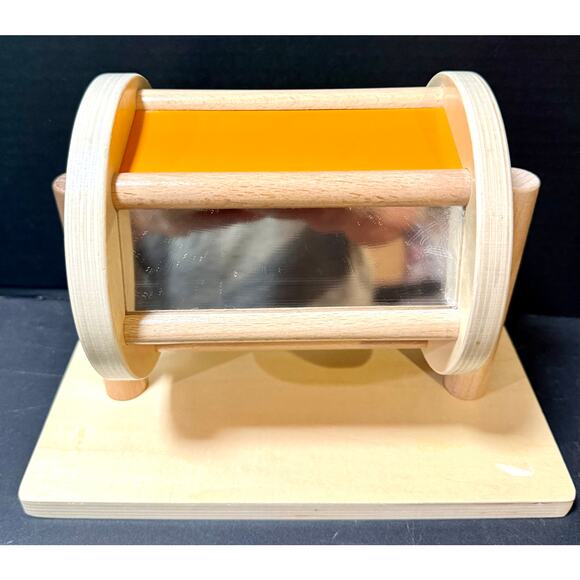 Lovevery Spinning Rainbow Montessori Wooden Toy 5-6 months rattles sensory - Picture 2 of 6